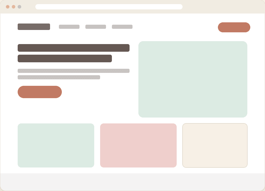 Muestra de diseño de página web 1